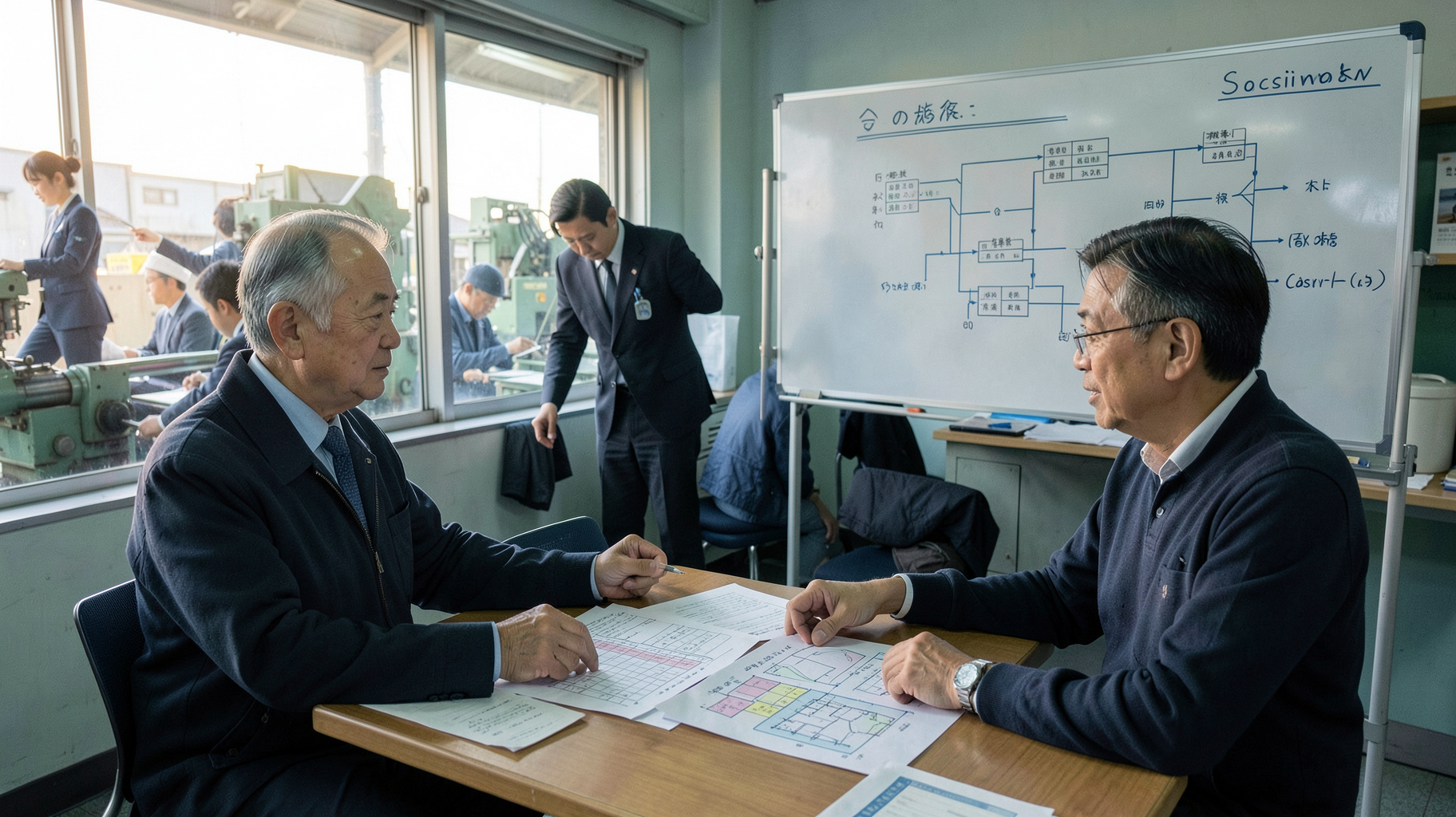 事業承継準備企業28.5％、後継者育成と株式対策を早期に進める方法を象徴するイメージ写真